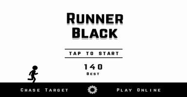 Runner Black plakat