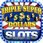 Slots - Triple Super Dollars ไอคอน