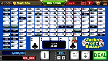 Video Poker capture d'écran 1