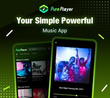Music Player App - Pure Player plakat