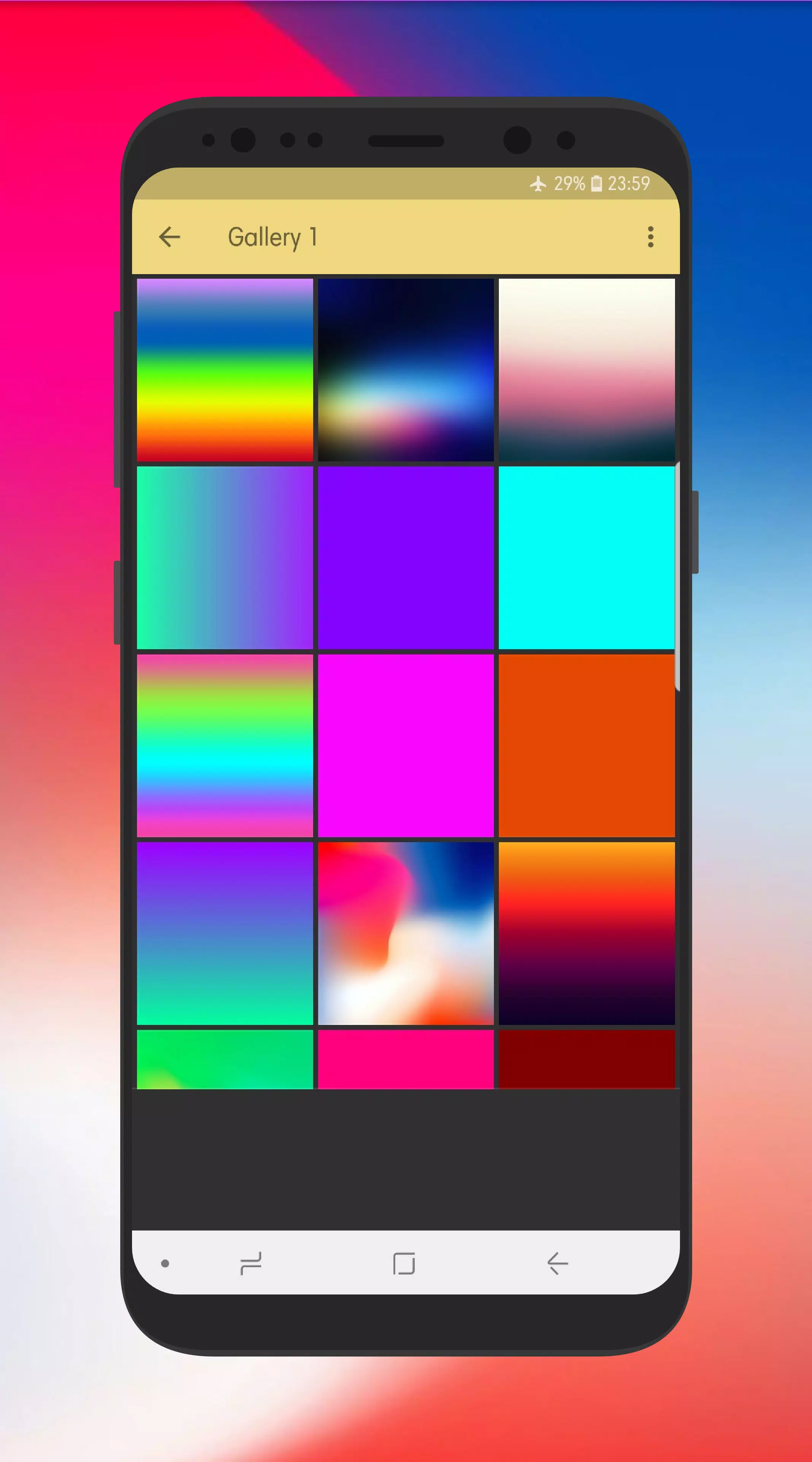 Descarga de APK de Fondo de pantalla de color sólido puro para Android Descarga de APK de Fondo de pantalla de color sólido puro para Android