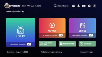 Pure-iptv تصوير الشاشة 2