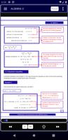 برنامه‌نما Algebra 2 عکس از صفحه