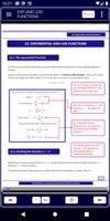 Exponential and Log functions plakat