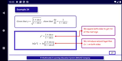 Exponential and Log functions Ekran Görüntüsü 7