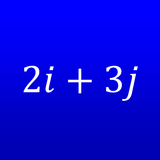 Vectors in 3D icon