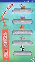Vehicle Sounds For Kids Affiche