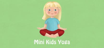 Mini Kids Yoga Affiche