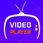 Purple Video Player ikon