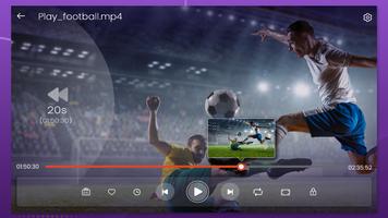 Purple Video Player Affiche