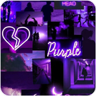 Purple Wallpaper HD أيقونة