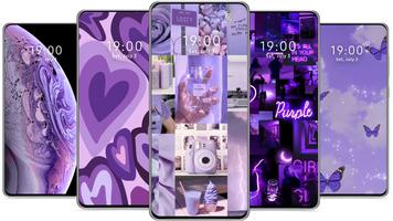 Fond d'écran violet HD capture d'écran 1