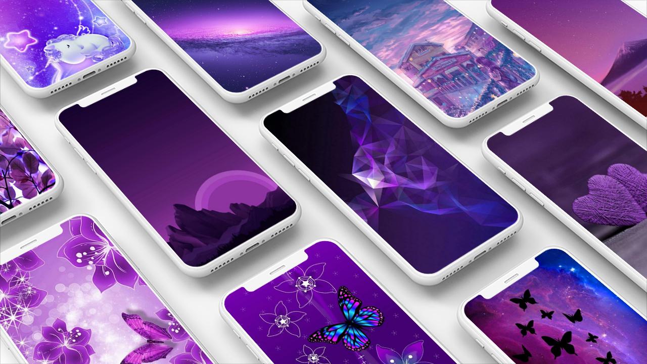 Android 用の 紫の壁紙 Apk をダウンロード