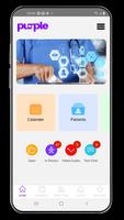 پوستر Purple Health Practitioner