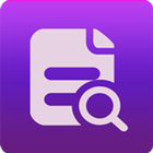 Purple File icône