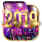 Happy New Year 2019 theme icon