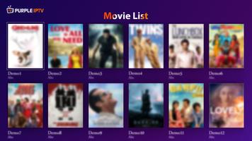 برنامه‌نما IPTV Smart Purple Player عکس از صفحه