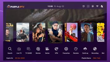 IPTV Smart Purple Player پوسٹر