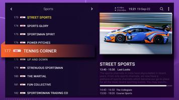 IPTV Smart Purple Player captura de pantalla 1