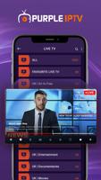 Purple Mobile - IPTV Player plakat