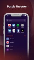 Purple Browser Cartaz