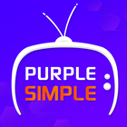 Purple Simple - IPTV Player アイコン