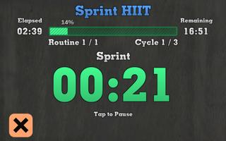 Cardio HIIT Training Timer Affiche