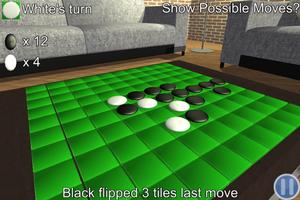 Reversi 3D by Purple Buttons स्क्रीनशॉट 2