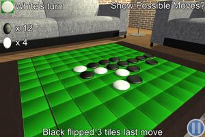 Reversi 3D by Purple Buttons تصوير الشاشة 2