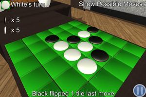 Reversi 3D by Purple Buttons capture d'écran 3