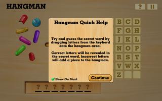 Word Games - Hangman capture d'écran 1