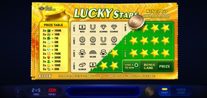 Vegas Lottery Scratchers Cartaz