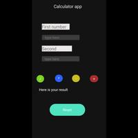 Calculator App Affiche