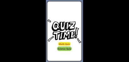 Maths And Science Quiz App poster