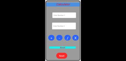 Calculator App poster