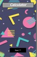 Calculator App poster