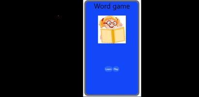 The fast word game poster