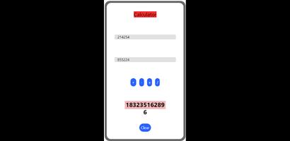 Calculator App screenshot 1