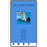 Swimming app ไอคอน