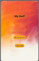 برنامه‌نما My Stuff عکس از صفحه