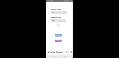 Random Number Generator App screenshot 3