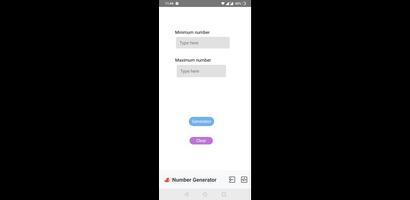 Random Number Generator App poster