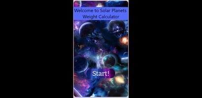 Calculator for Solar Planets poster