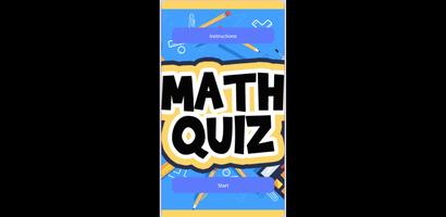 Math Test poster