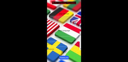 MultiLanguage Translator APP poster