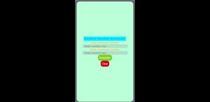Random Number Generator screenshot 1