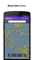 برنامه‌نما Flightradar عکس از صفحه
