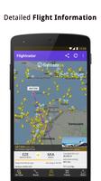 برنامه‌نما Flightradar عکس از صفحه