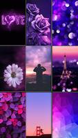Purple Wallpapers & Backgrounds پوسٹر