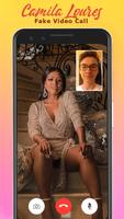 Camila Loures Fake call & Chat ภาพหน้าจอ 2